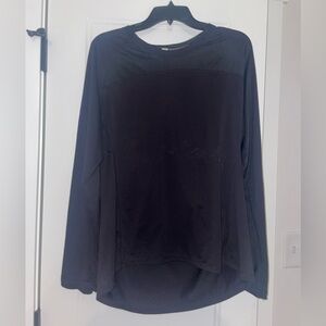 Black Long Sleeve Top